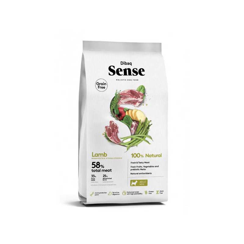 Sense Grain Free Cordero para perros adultos de razas pequeñas