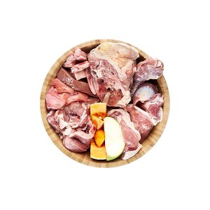 Menu de Pato con cordero y verduras Squeaky para perros